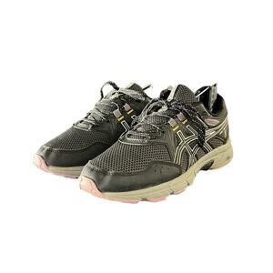 Women's ASICS Gel-Venture 8 Trail Running Shoes Black Lilac/Pink Size 6